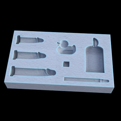 Polystyrene Foam Padding With Cutouts by A3DTemptation