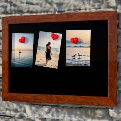 Wooden Framed Magnetic Board