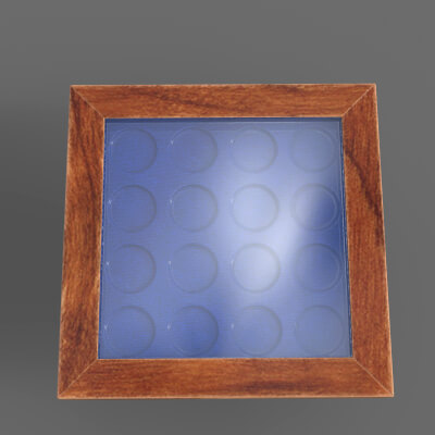 Wooden Numismatic Collection Box by A3DTemptation