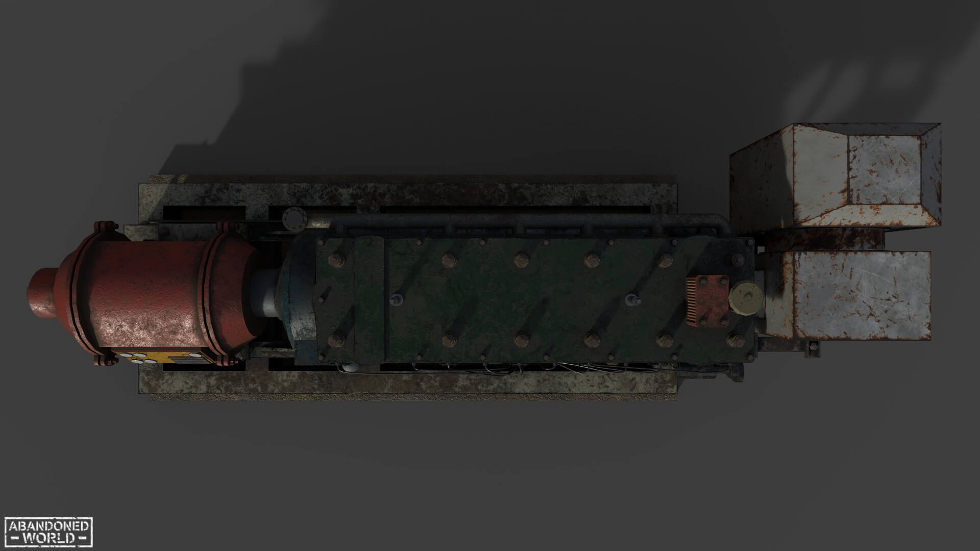 Diesel Generator Old - 3D Model by Abandoned World