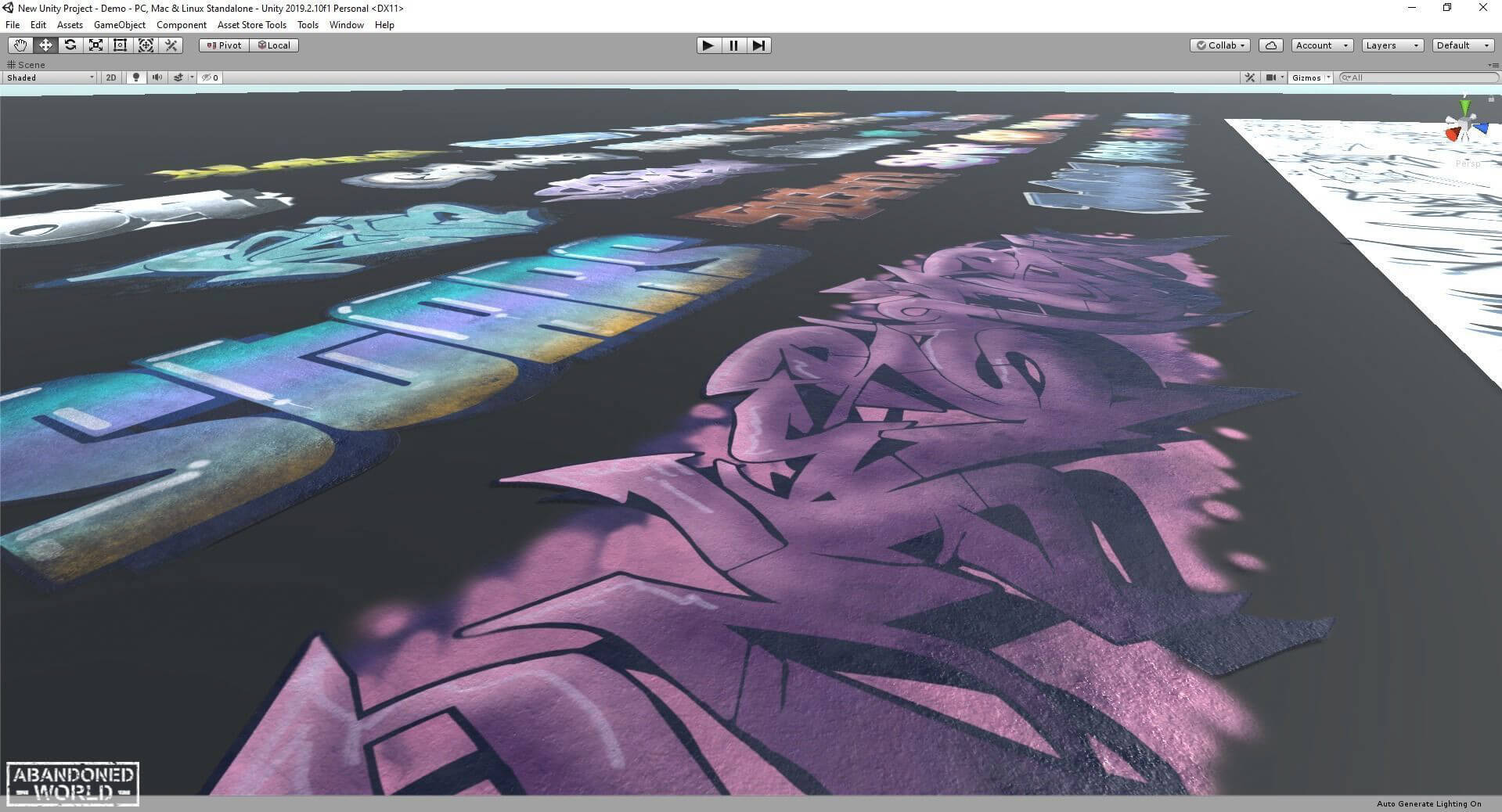 Graffiti Pack Decals II for UE4 & Unity 3D Material or Shader by