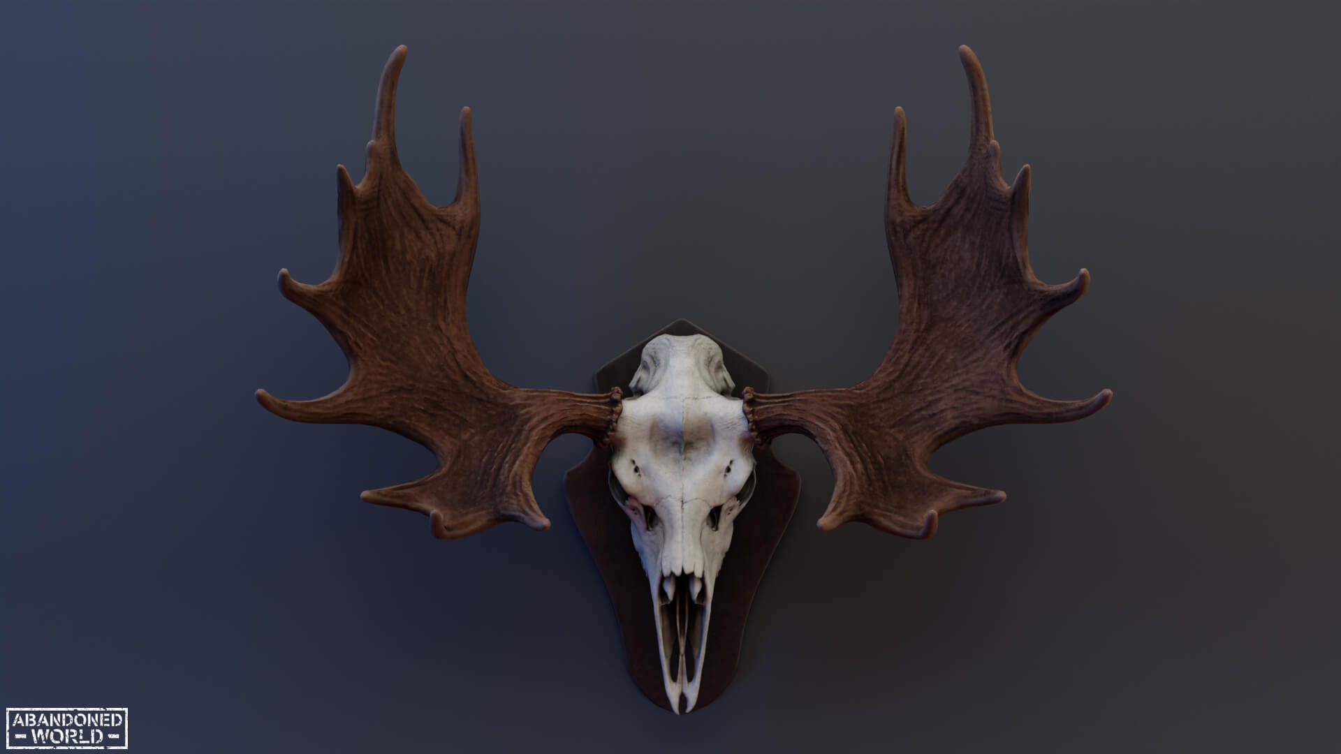Moose Skull Collection - 3D Model by Abandoned World