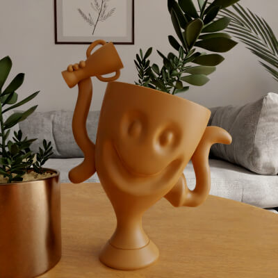 Decorative Vase - Pot - Planter - Candy Dish - Cup - Urn 3D