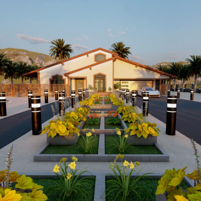 Another Render Test of Mr. Mohsenis Villa