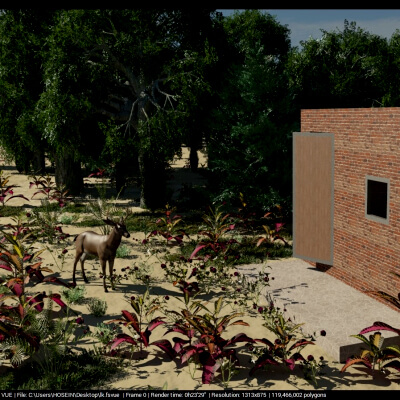 Render Test Cabin