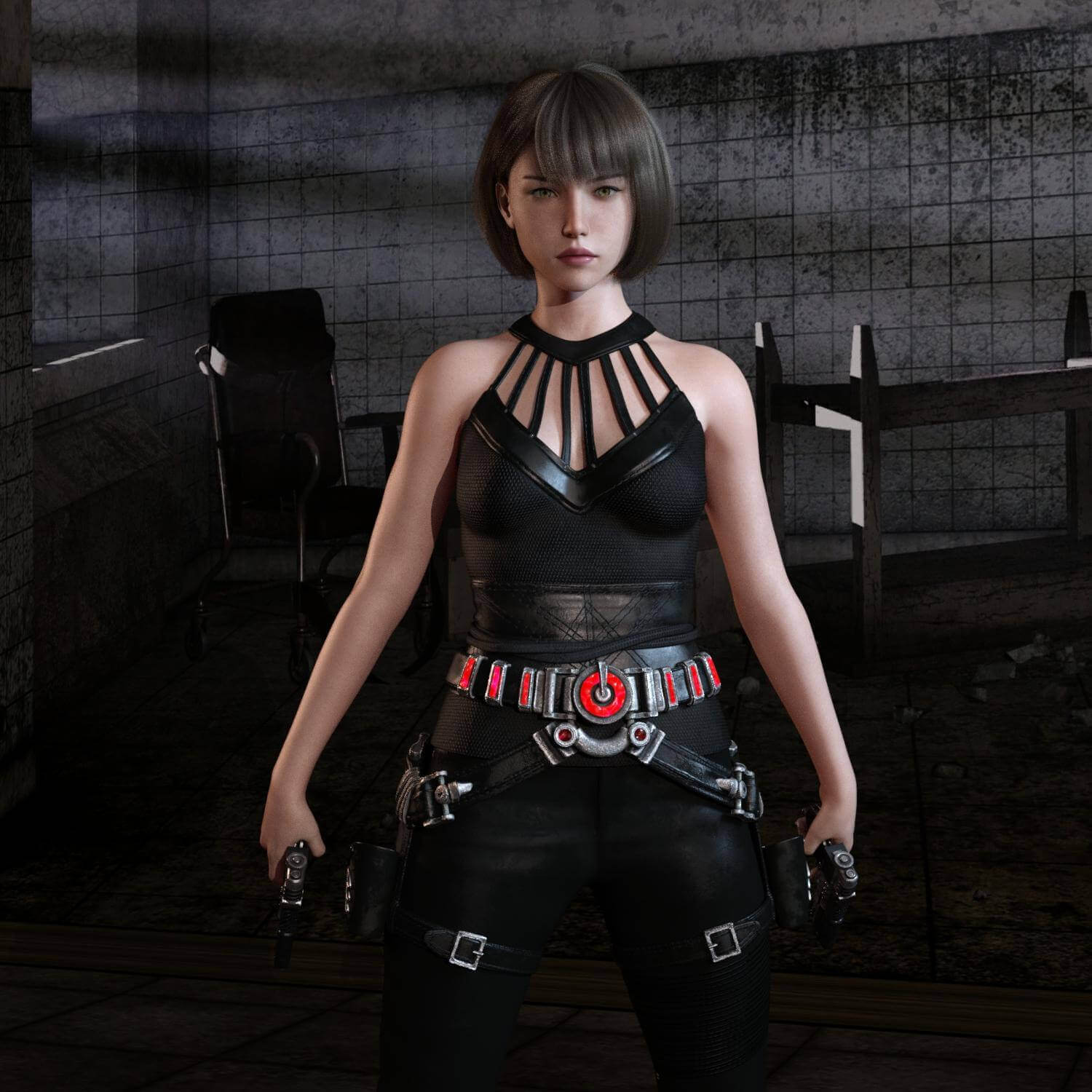 Alice 3D Render, Digital Art by Ada_Amore