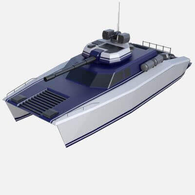 Sci-Fi Boat Tank