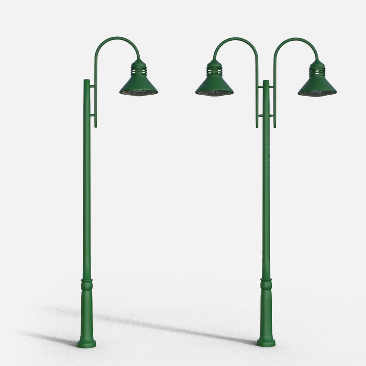 Outdoor Lamp Posts - Free 3D Model by aditkaze
