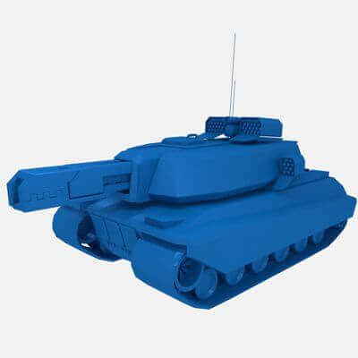Sci-Fi Tank Model
