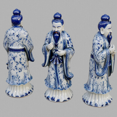 Porcelain Statue Decorative Figurine