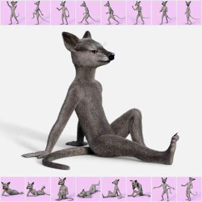Mousy Poses Set One