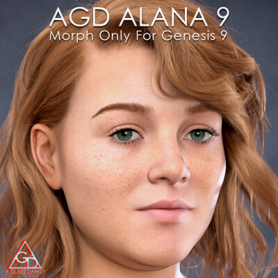 AGD Alana 9 Character Morph for G9