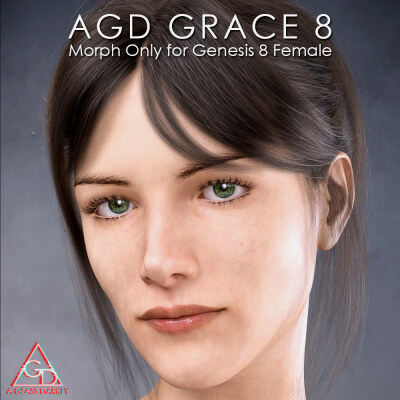 AGD Grace Character Morph for G8F by aglassdarkly