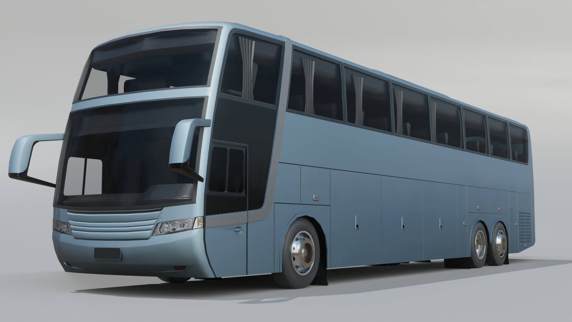 Busscar Jum Buss 400p 3D Model by Agungkuncoro