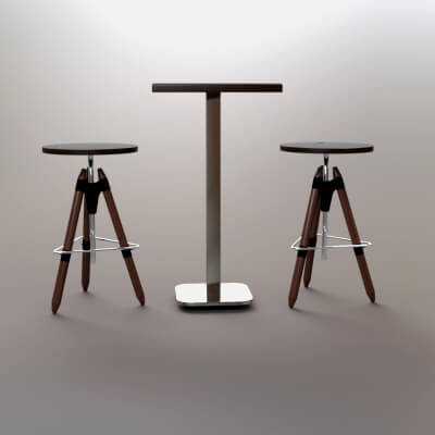 AH3D Table Chair 01