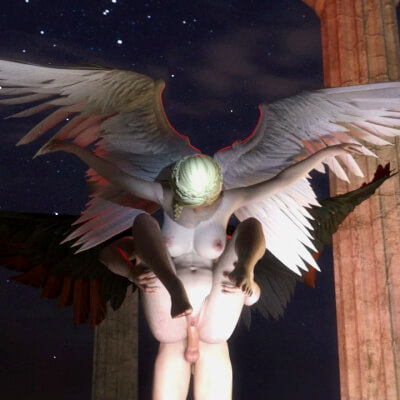 Angel vs Demons Flying Sex NSFW Poses Bundle by aida_shl99