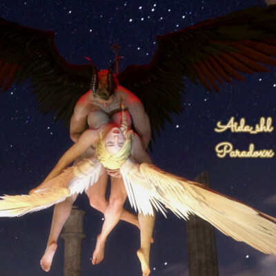 Angel vs Demons Flying Sex NSFW Poses Genesis 8 &amp 8.1 by aida_shl99
