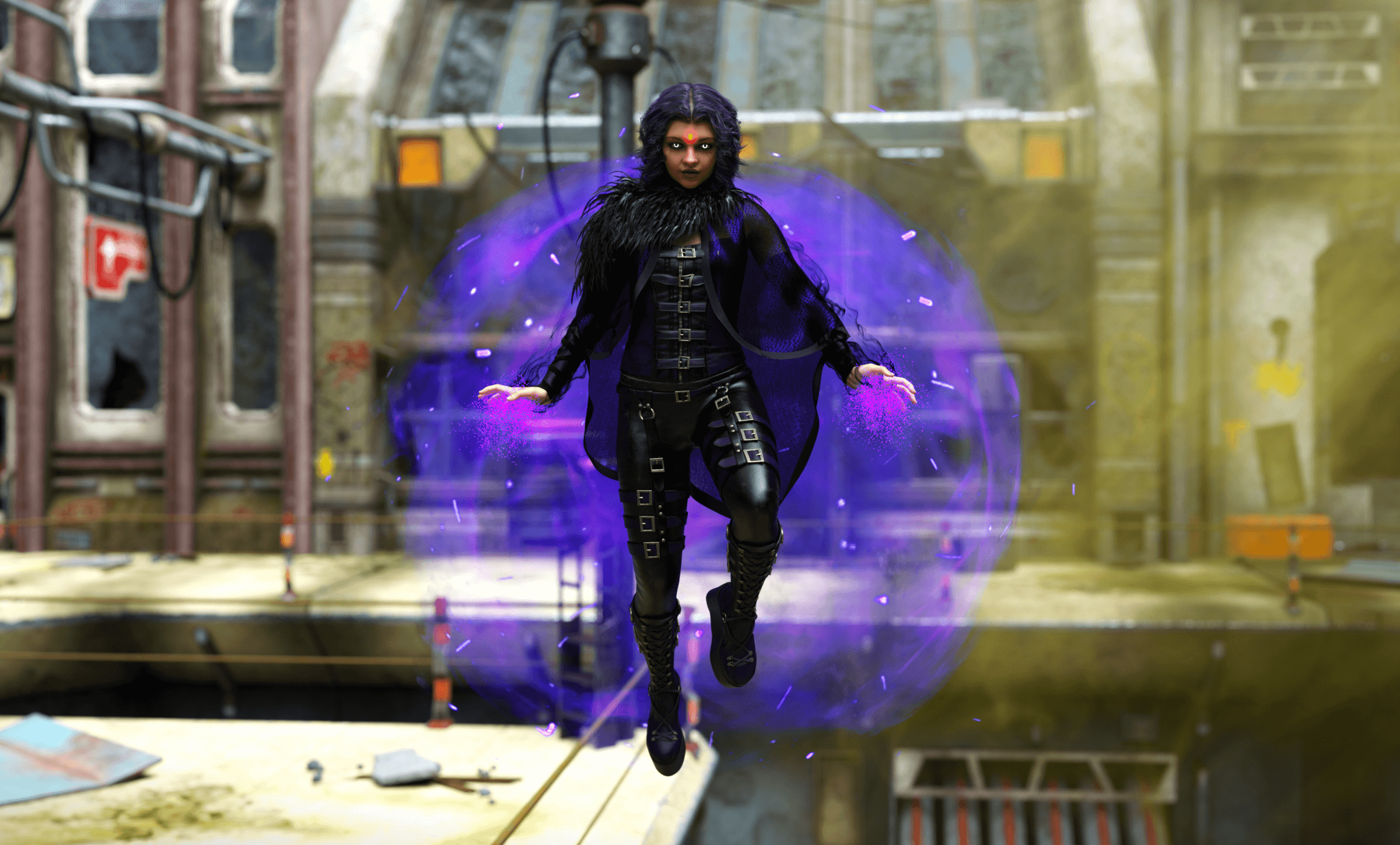 My Raven 3D Render RenderHub Gallery