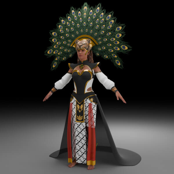 Queen of Reog the Spirit of Ponorogo