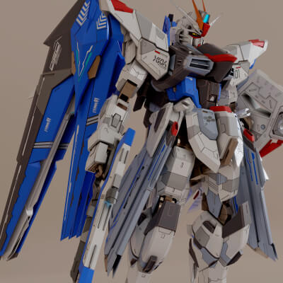 Mecha Freedom Gundam Remake
