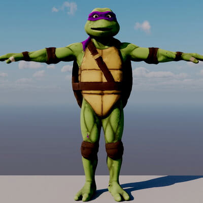 3D Donatello