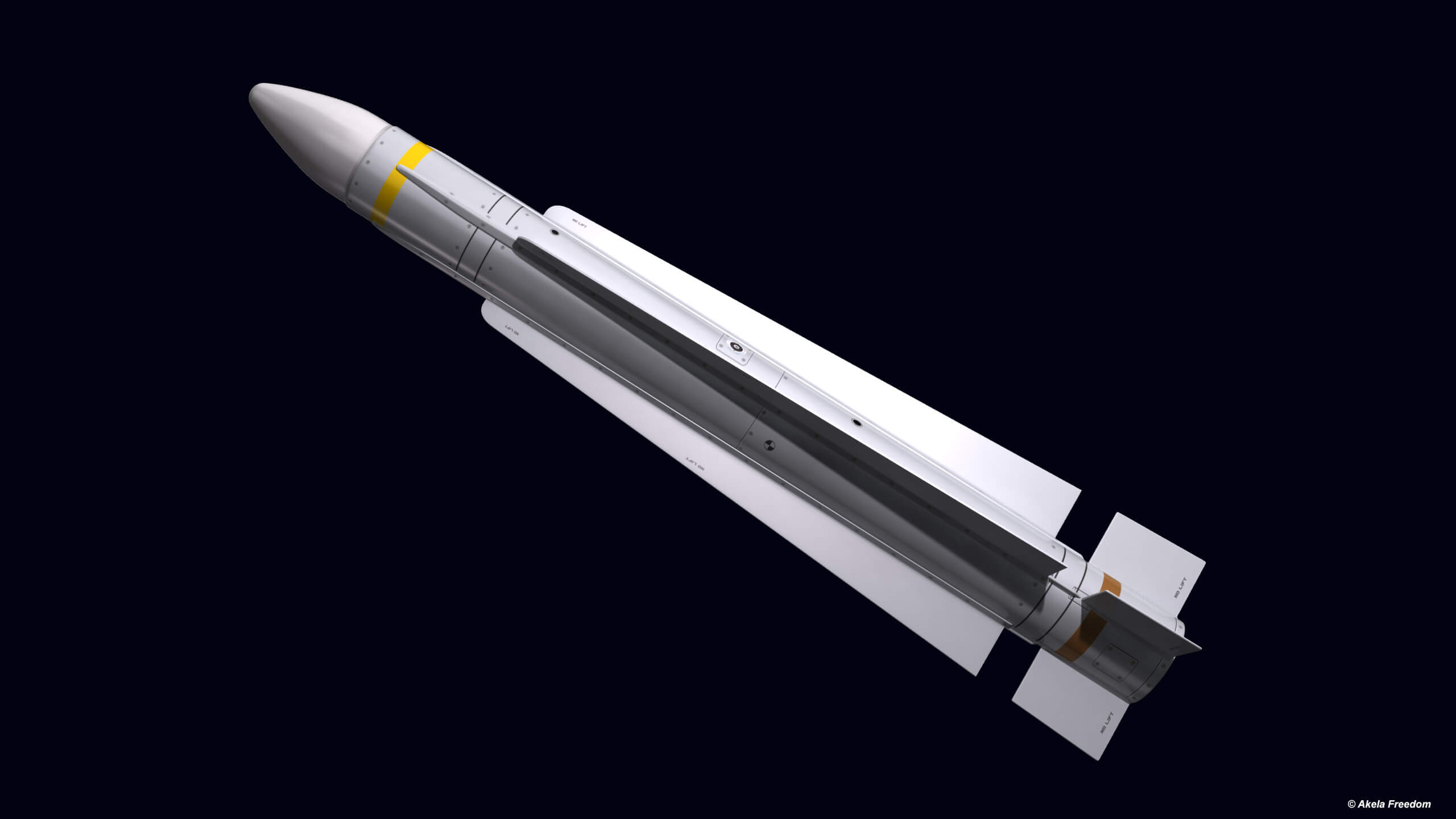 AIM47 Falcon 3D Model by Akela Freedom