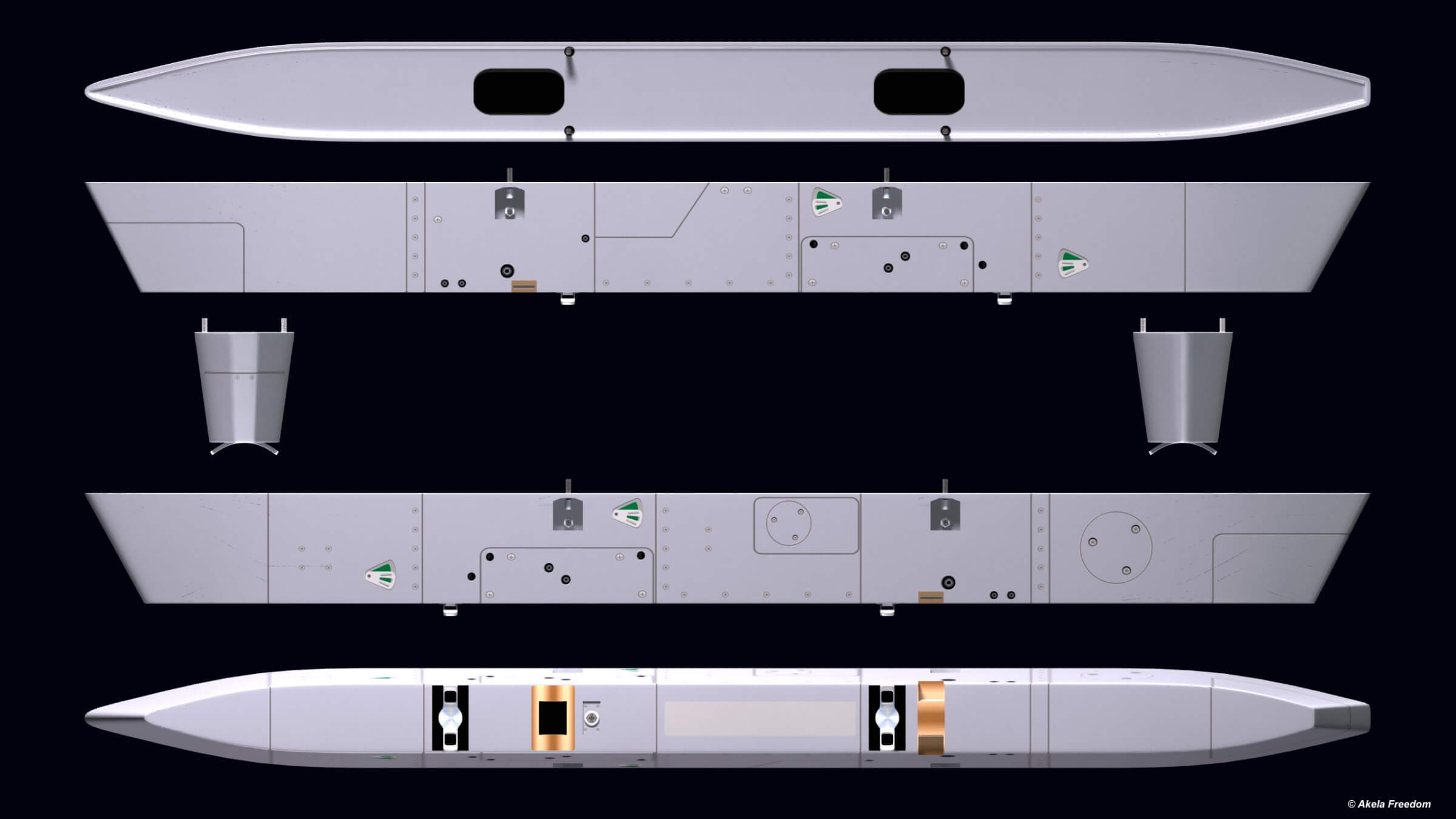 Meteor Pylon Ventral - 3D Model by Akela Freedom