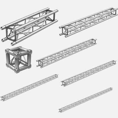 Mini Square Truss Collection 7 Modular Pieces