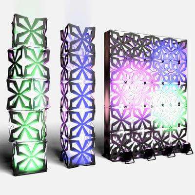 Stage Decor 04 Modular Wall Column
