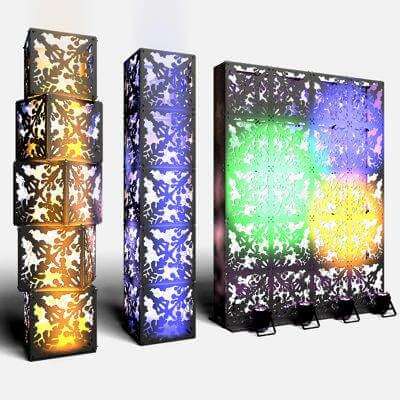 Stage Decor 06 Modular Wall Column