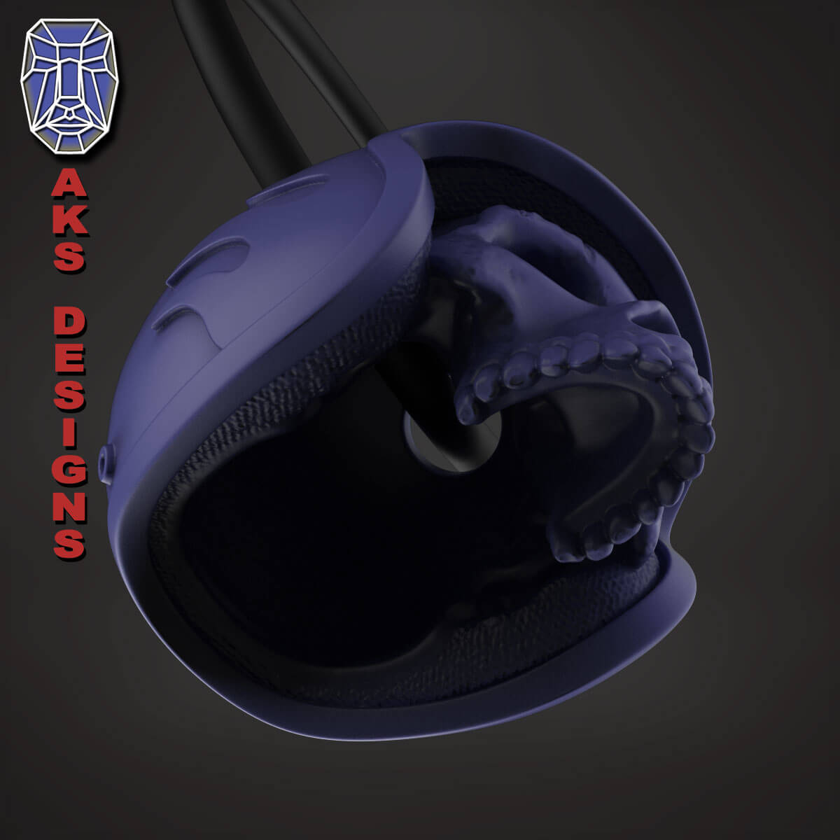 Biker Skull Pendant