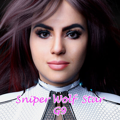 Sniperwolf Star for Genesis 9 by al5929
