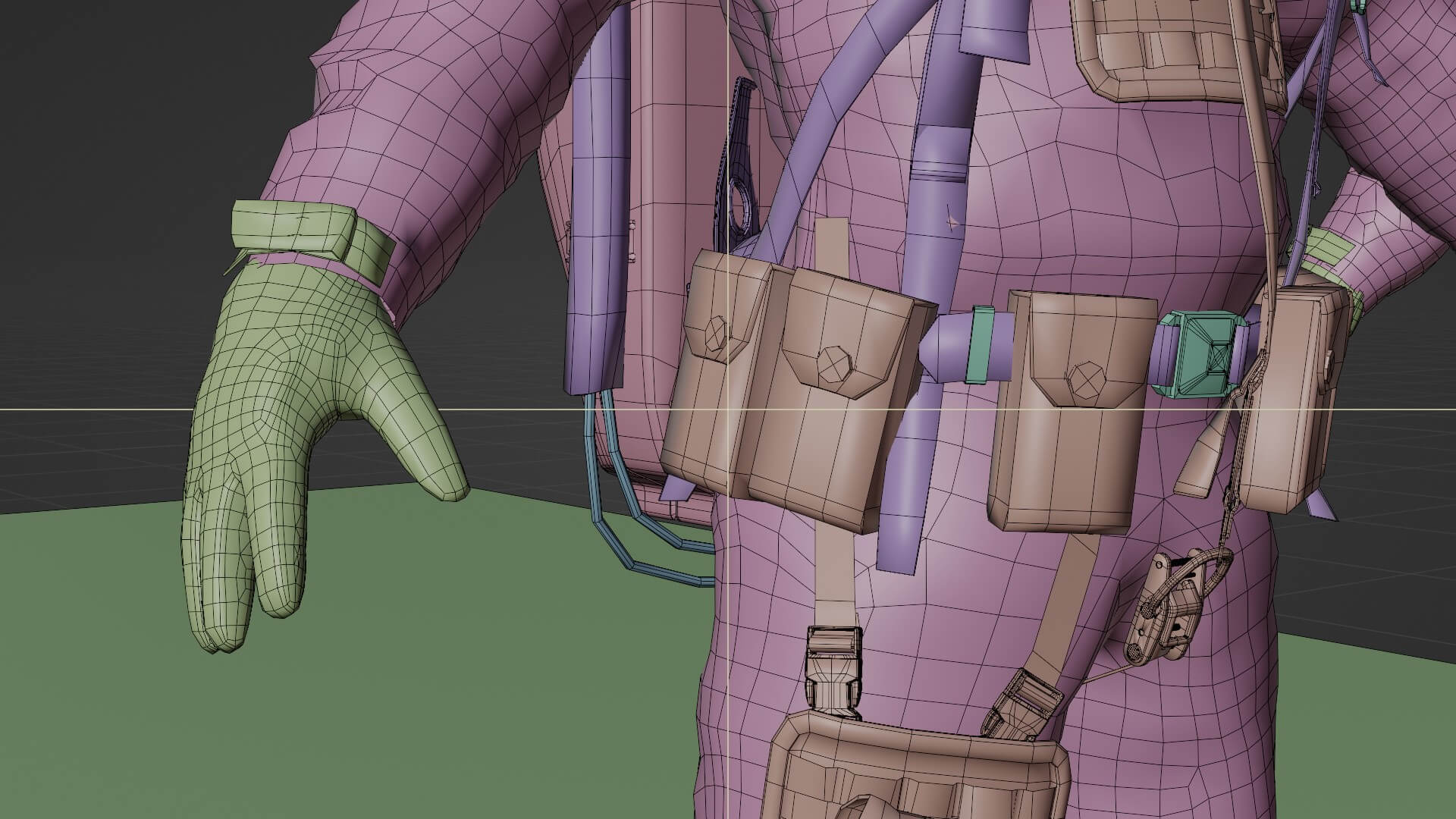 Modern Deep Sea Diving Suit 3D Model by Albin