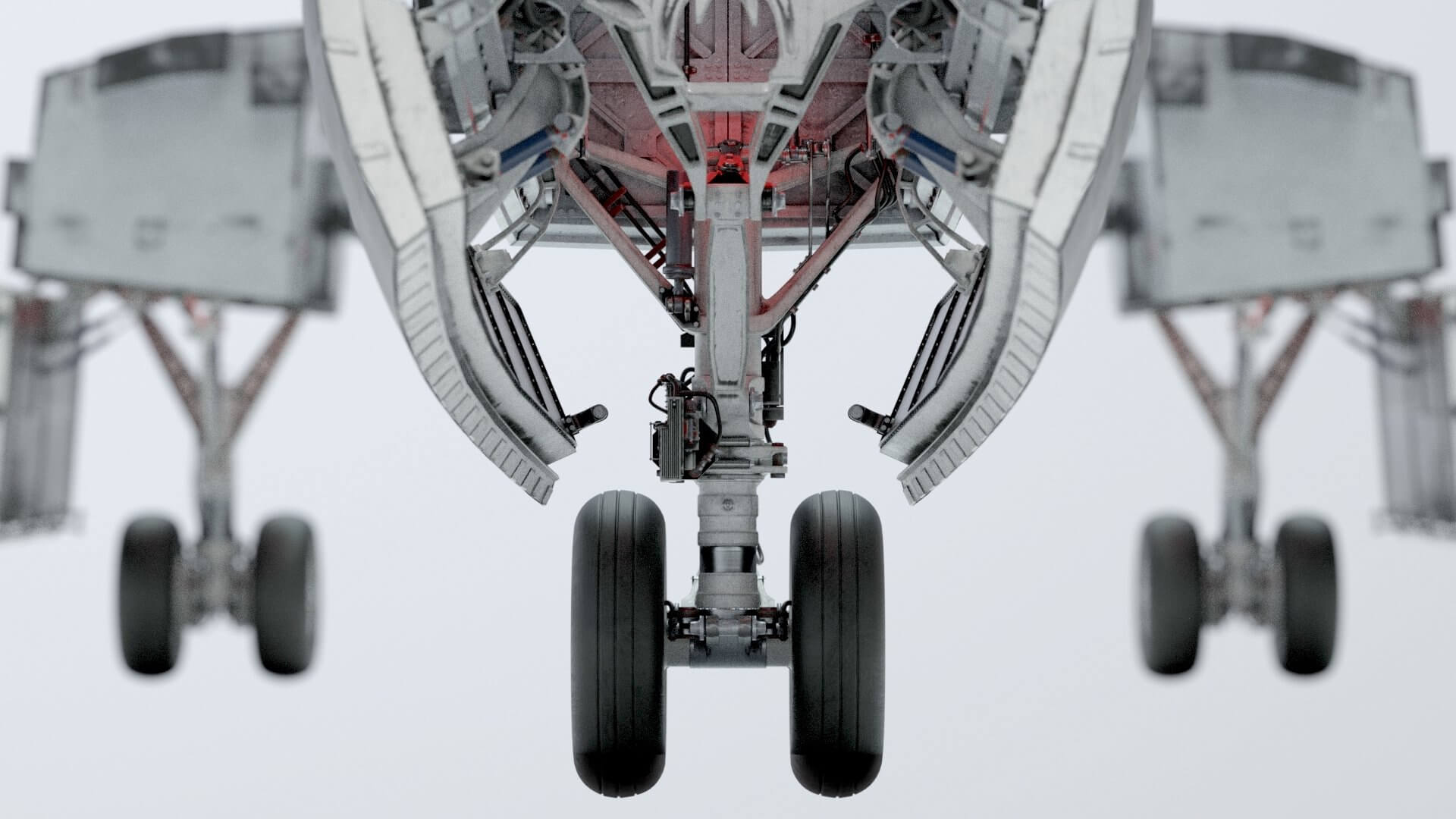 Space Shuttle Landing Gear 3D Model by Albin