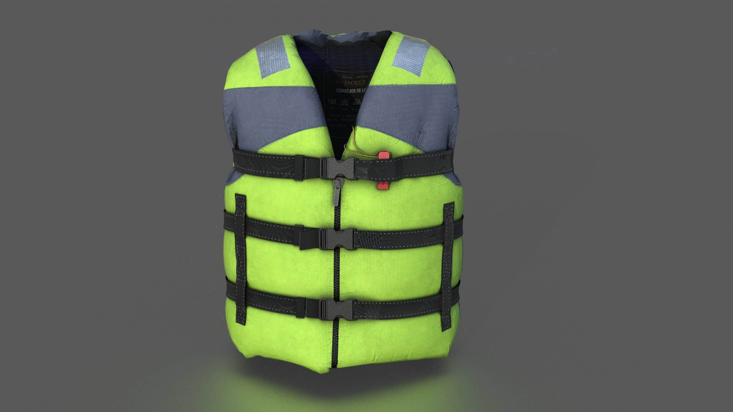 Life Jacket - 3D Model by alenfsl