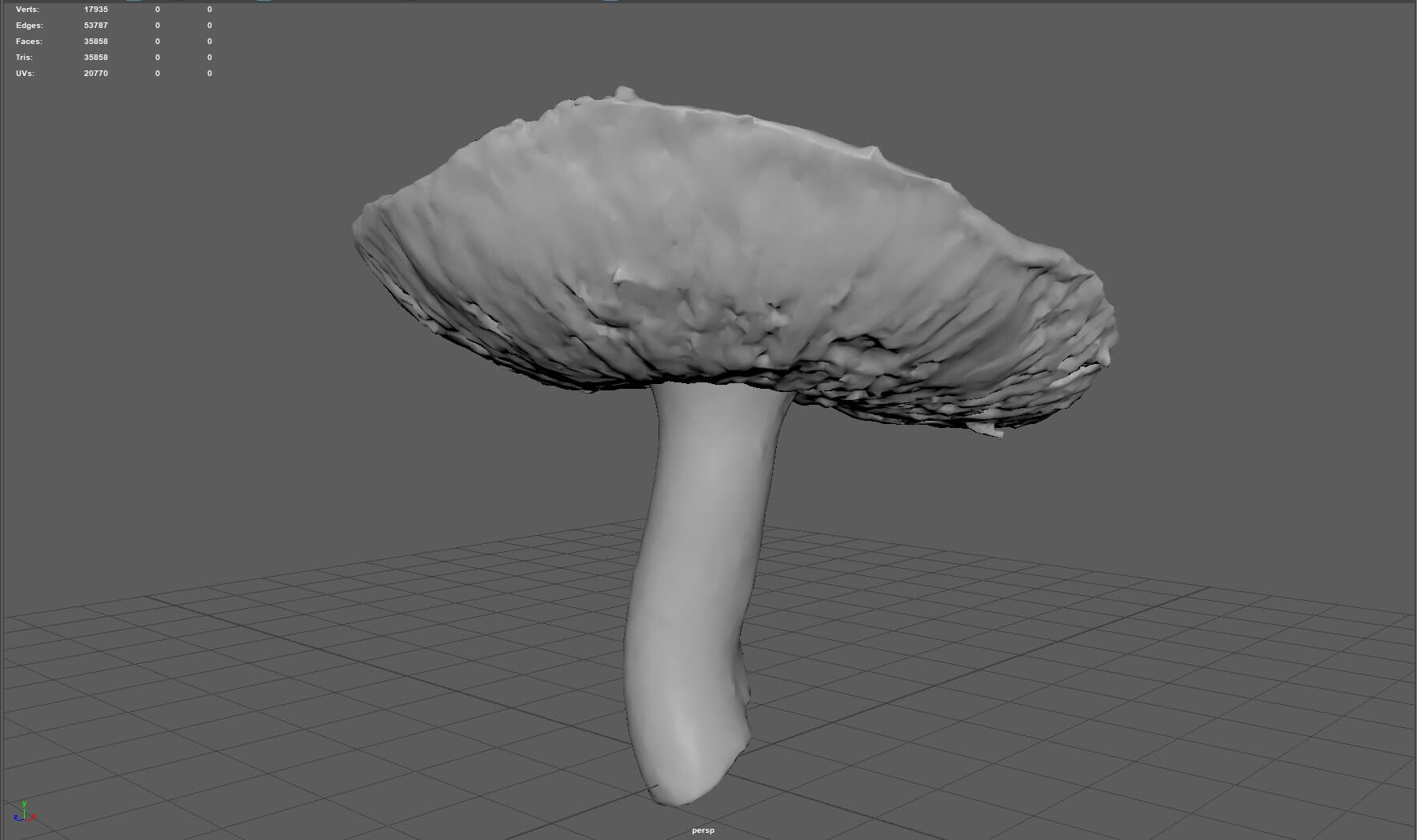 Mushroom 7 3D Model by alenfsl