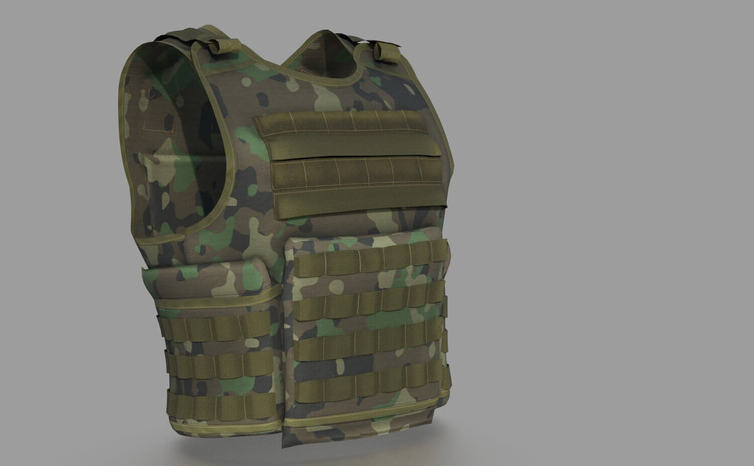 Tactical Vest - 3D Model by alenfsl