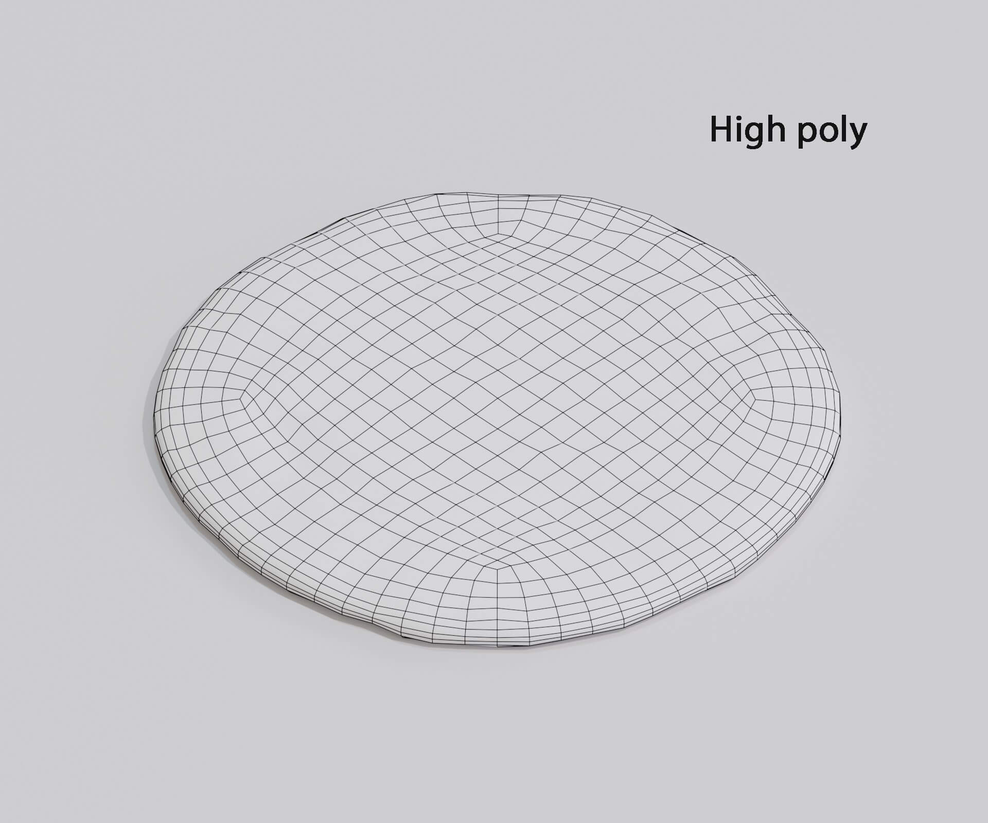 Pita Bread 3D Model by AleoPix