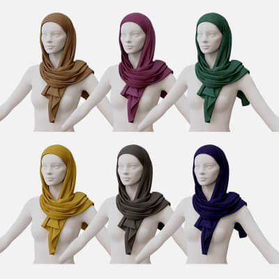 middle eastern shawl