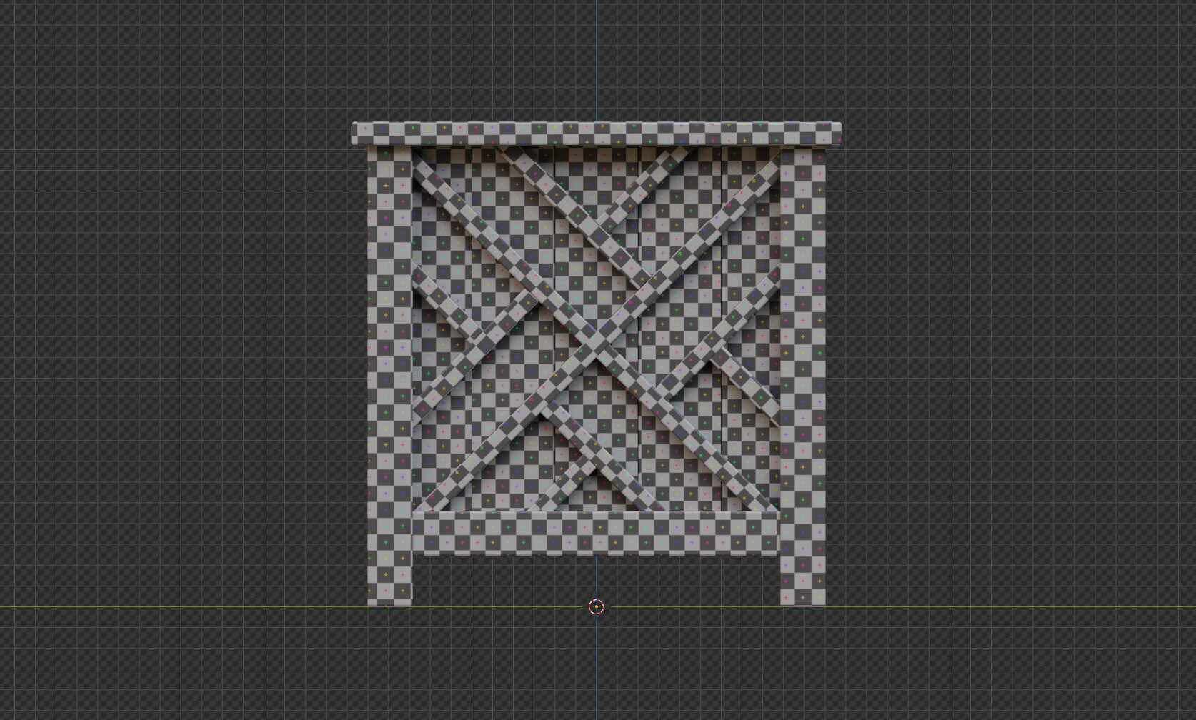 Wooden Flower Box - 3D Model by AleoPix