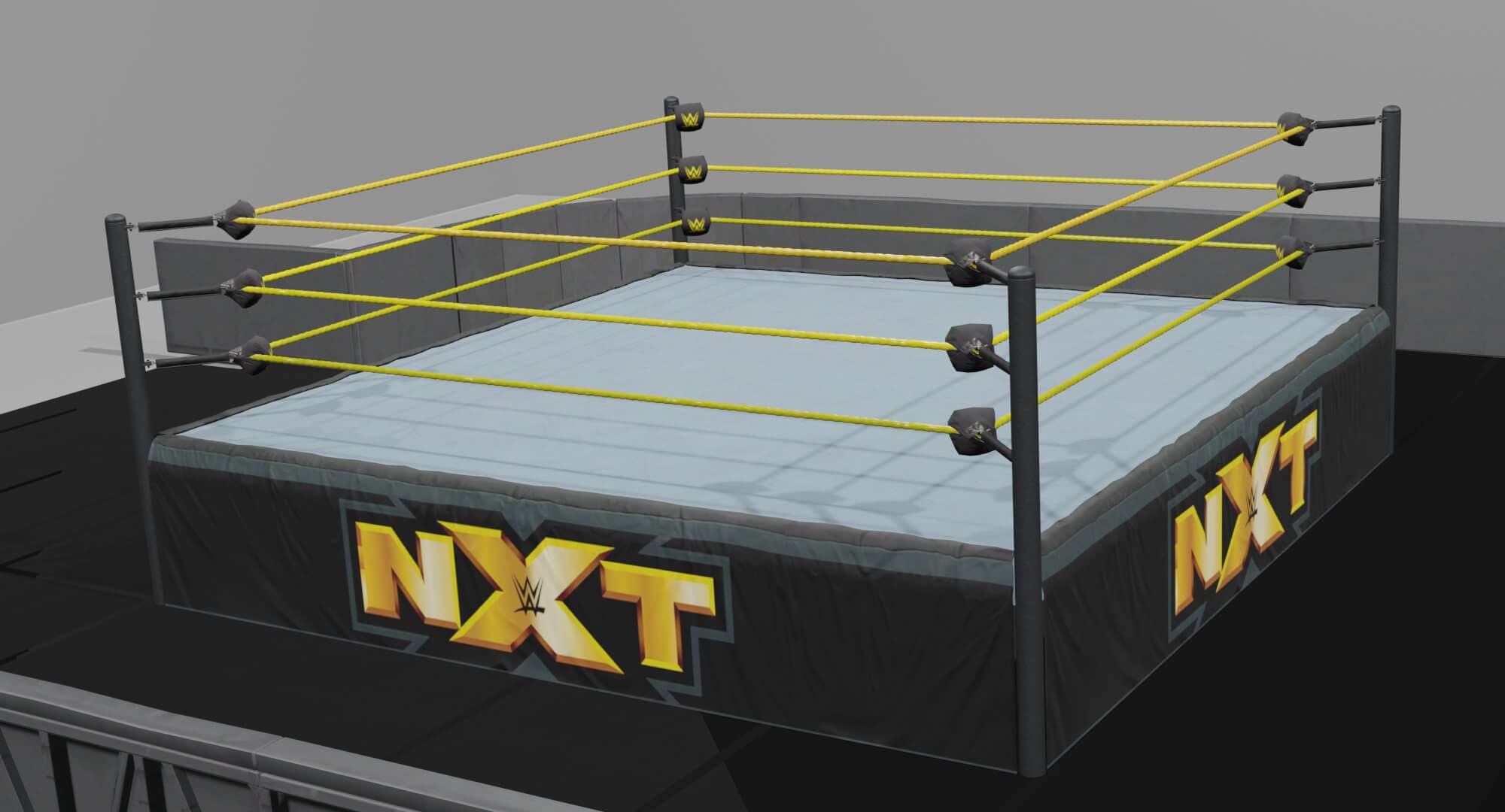 Wrestling Ring 3D Model