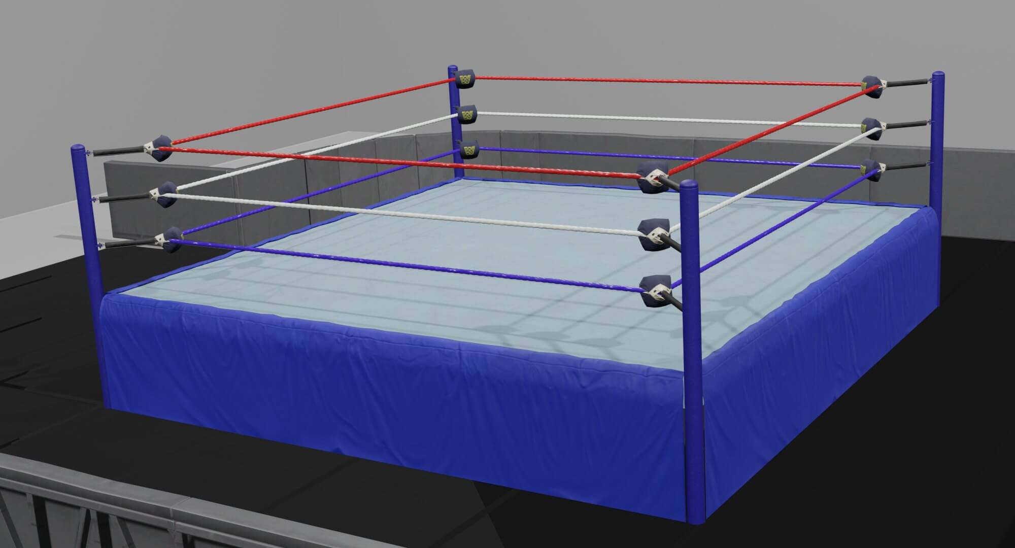 Wrestling Ring 3D Model by AlexRippa