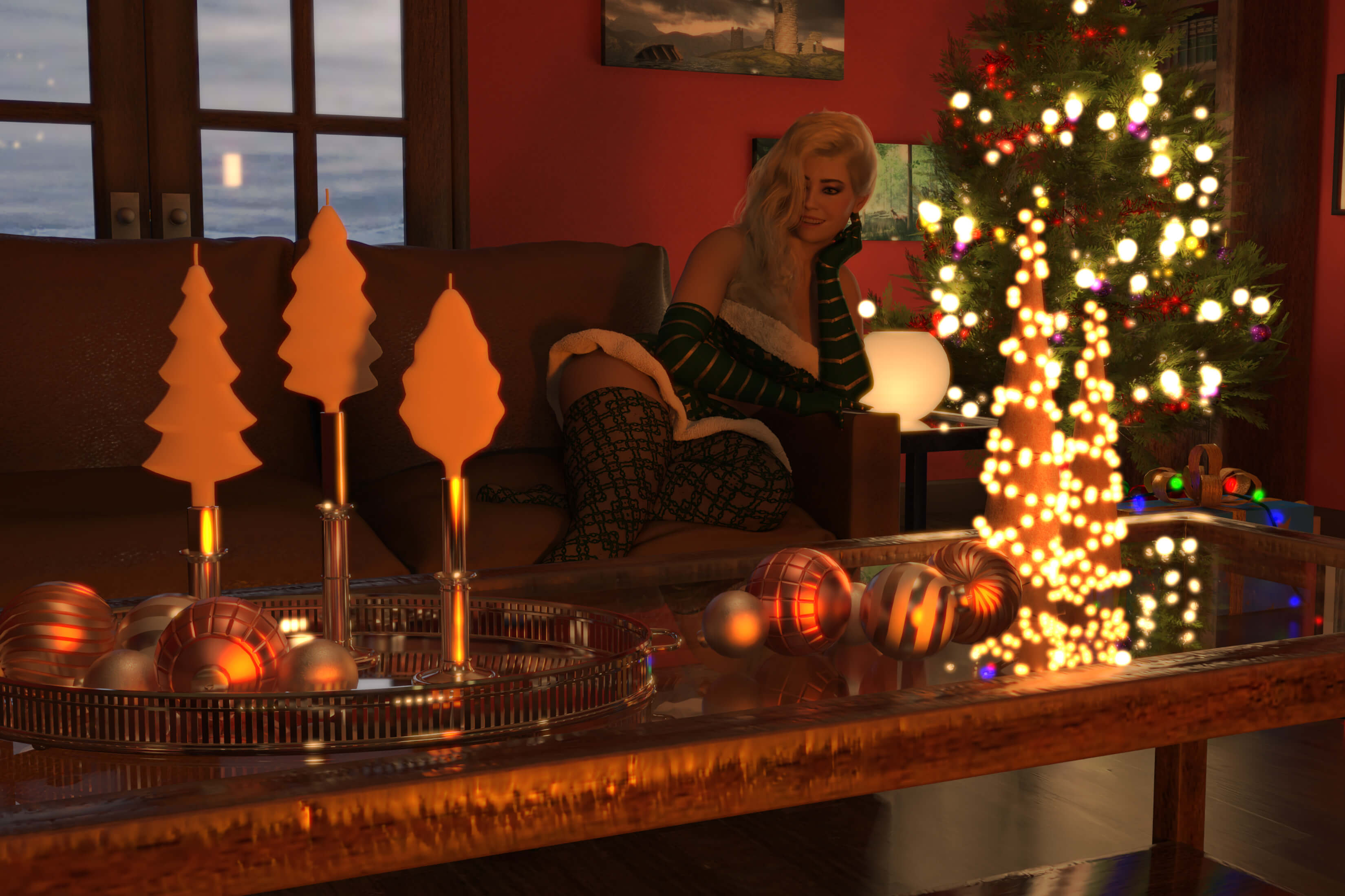 Coziness 3D Render, Digital Art by AlfRaMusic