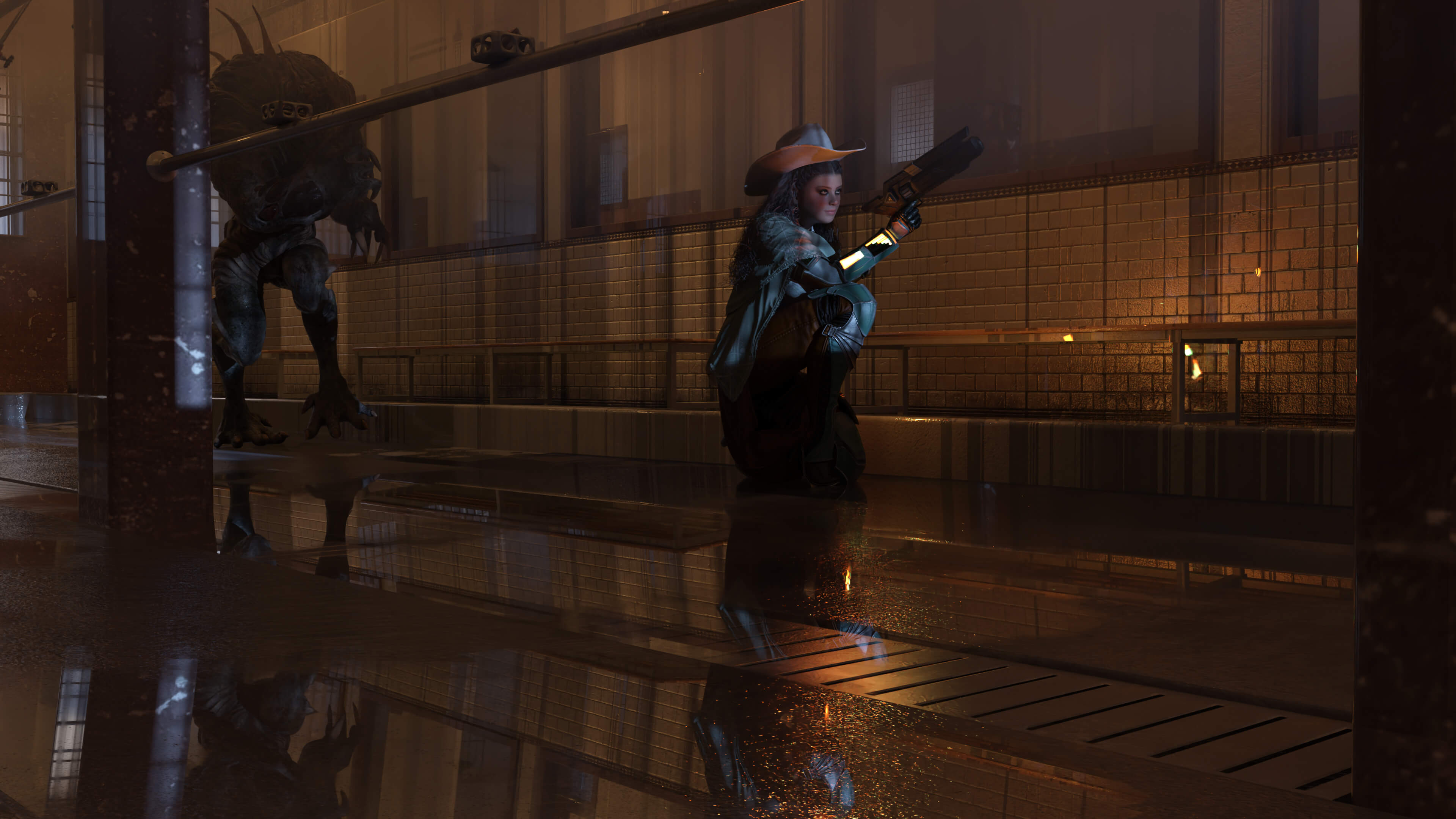 Urban Explorer 3D Render, Digital Art by AlfRaMusic