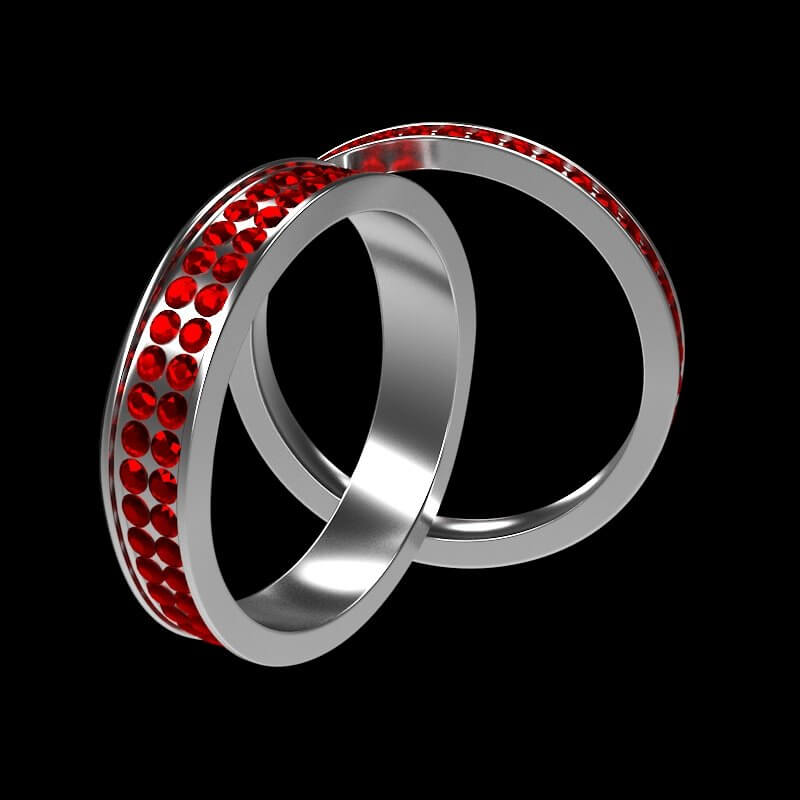 Wedding Ring - 3D Model by Alias3d