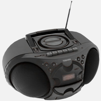 Mini Compo CD Player - 3D Model by AliasHasim