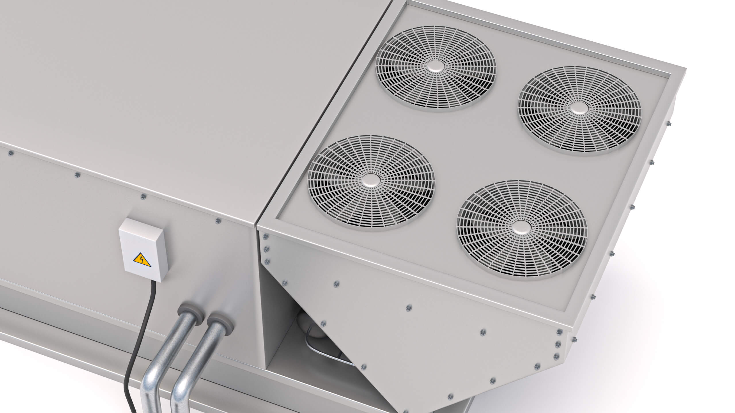 Air Conditioning Unit V4 - 3D Model by ALPHA3DST