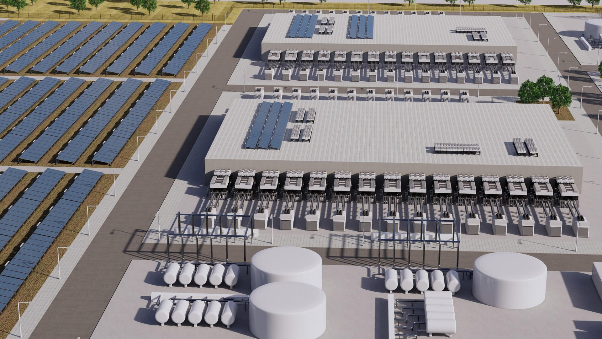 Aws Amazon Data Center Building With Interior - 3D Model by ALPHA3DST