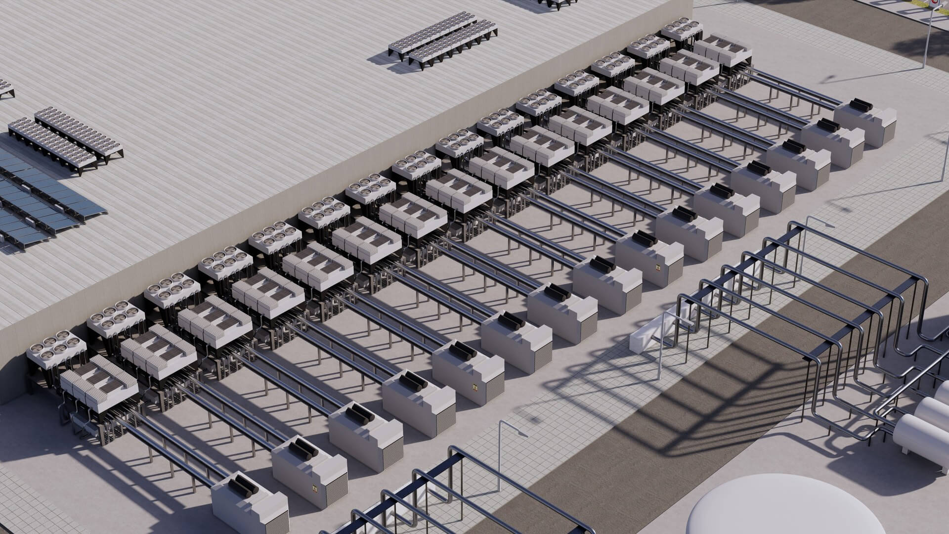 Aws Amazon Data Center Building With Interior - 3D Model by ALPHA3DST