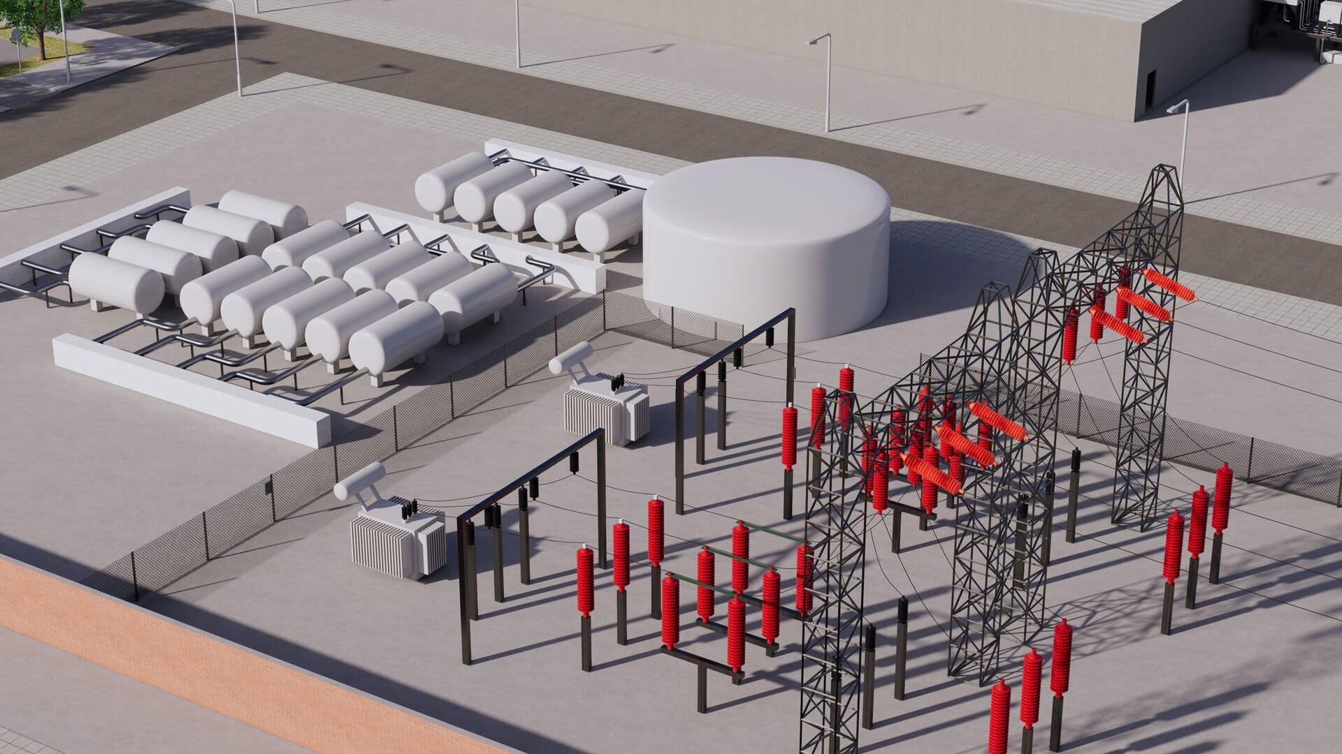 Aws Amazon Data Center Building With Interior - 3D Model by ALPHA3DST